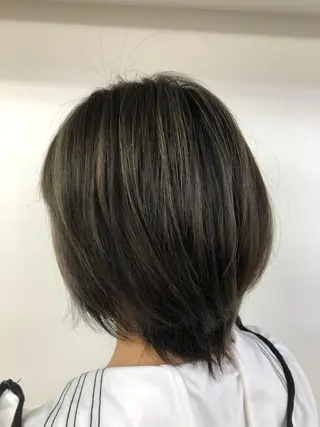 ショート 髪質改善ayame 横山諒のヘアスタイル