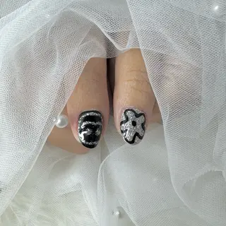 ネイル AYAKA🩵難波♡ 韓国ネイルで可愛く♡のネイルデザイン