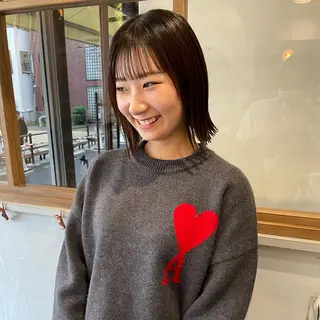 ショート カラー 平地 晃人のヘアスタイル