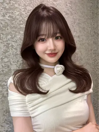 ロング 大宮/縮毛矯正🫧 古川 美涼のヘアスタイル