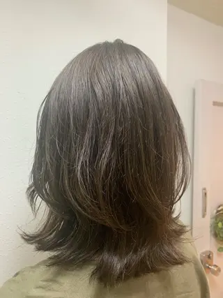 セミロング エンドウ ミノリ🤎 /半個室/レイヤーのヘアスタイル