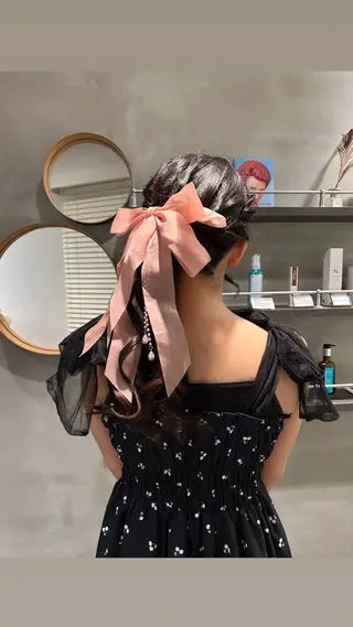 ロング ヘアアレンジ L&Co所属・タナカ カナ🫧のヘアスタイル