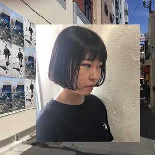 ショート せこぐち まいのヘアスタイル