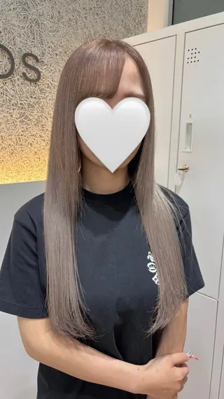 ロング 大人可愛いカラー 🩵yuna🌙のヘアスタイル