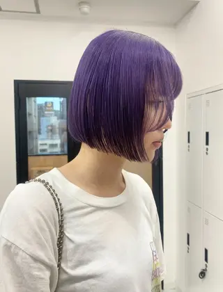 カラー ⭐️ハイトーン⭐️ 💕SAKURA💕のヘアスタイル