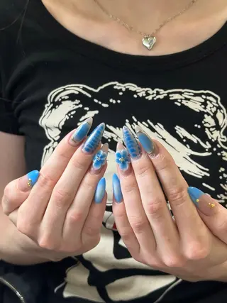 ネイル if Hair＆Nail Salon所属・IKA /海外ネイル /個性派/ワンホンのネイルデザイン