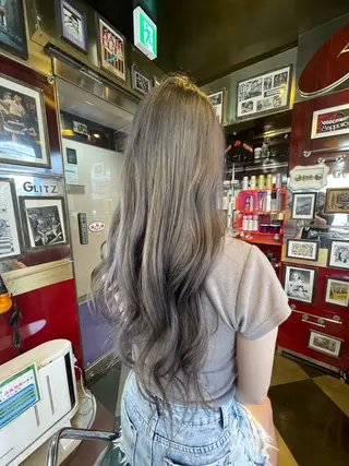 ロング カラー 👑派手髪/カット 👑ANRYのヘアスタイル