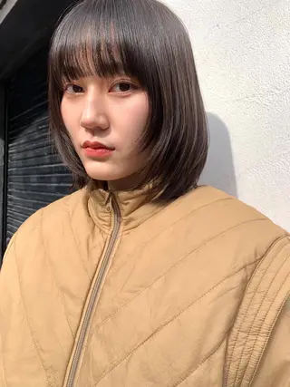 ショート カラー conne&riri所属・MAYU 💚森下のヘアスタイル