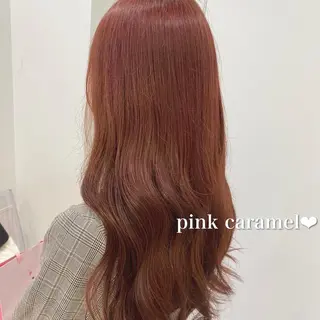 ロング ブリーチなし暖色 💗AKARI💗のヘアスタイル