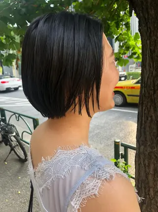 ショート せこぐち まいのヘアスタイル