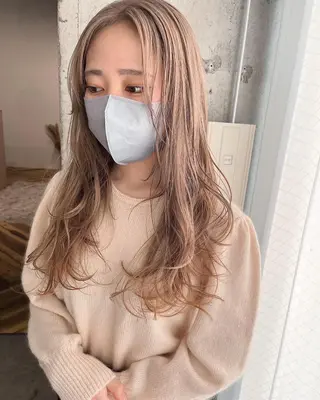 ロング カラー lani 天神大名/ブリーチのヘアスタイル