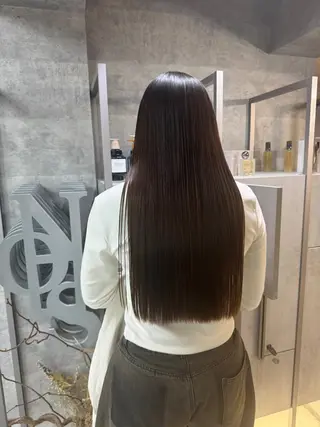 ロング カラー NOOS omotesando所属・You 表参道⚡️ 髪質改善/艶髪/美髪のヘアスタイル