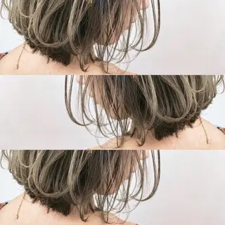 ショート カラー パーマ ヘアアレンジ tocca所属・毎月通える価格♪ 杉本真基のヘアスタイル