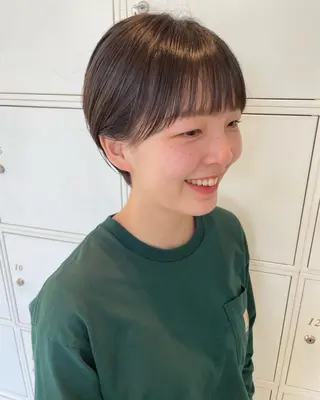 ショート 鶴岡で縮毛矯正なら お任せ！ハヤシナオミのヘアスタイル
