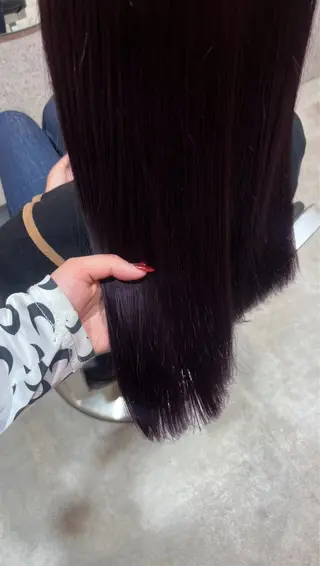 ロング カラー 🩷ひより韓国ヘア/ 艶髪/ワンホン🩷のヘアスタイル