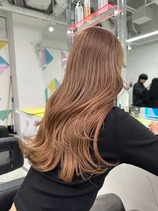 ロング 渋谷/透明感カラー /半個室/こうめいのヘアスタイル