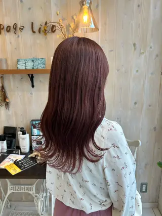 ミディアム カラー アニメオタク美容師✂ miharuのヘアスタイル