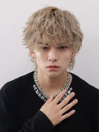 ショート カラー メンズ 革命🔥ツイスパ/フ ェザー特化SHOTAのヘアスタイル