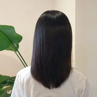 セミロング アミーベル 井口店 池田のヘアスタイル