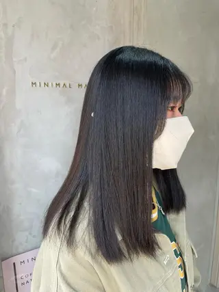 セミロング es Hair Make Space所属・KAREN／ 武蔵小山/自由が丘のヘアスタイル