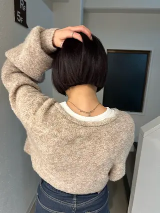 ミディアム 透明感カラー🥣 大平優香のヘアスタイル