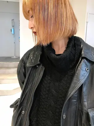 ミディアム カラー 🇰🇷カルマパーマ kaito🇰🇷のヘアスタイル