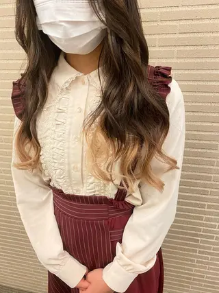 カラー 駅チカ【ali'i】 アリイ花崎友美☘のヘアスタイル