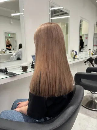 ロング カラー 💖ミルクティー💖 あかり💖のヘアスタイル