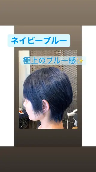 ショート カラー LUCIA所属・透明感カラー/ブリー チ無し/瀧田恭平のヘアスタイル