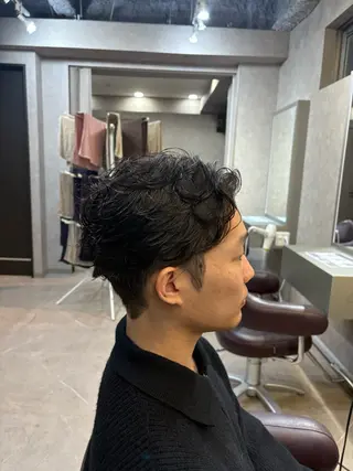 パーマ メンズ Flag hair所属・しゅり Flag hairのヘアスタイル