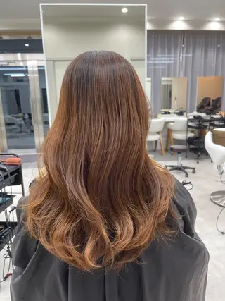 セミロング 透明感カラー🎨 磯部拓磨のヘアスタイル