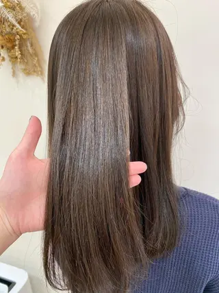 ロング カラー パーマ ヘアアレンジ マツエク・マツパ 💎耳ツボジュエリー ×銀座美容室💎のヘアスタイル