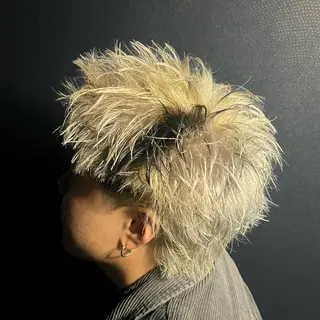 ショート ヘアアレンジ メンズ 【札幌メンズ特化】 🔥RIKU🔥のヘアスタイル