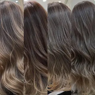 ミディアム カラー 🇺🇸海外デザイン iCON TOKYOのヘアスタイル