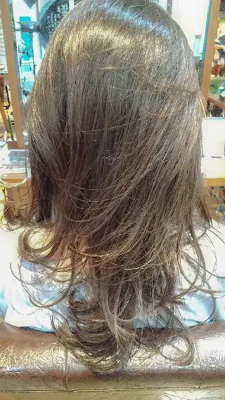 セミロング ✂デザインカット🐟 高評価✂戸崎俊成✂のヘアスタイル