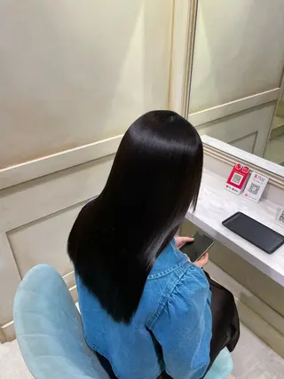 ロング 🟠髪質改善縮毛矯正 刑部一哉🟠のヘアスタイル