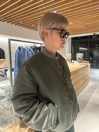 ショート 井上 翠月のヘアスタイル