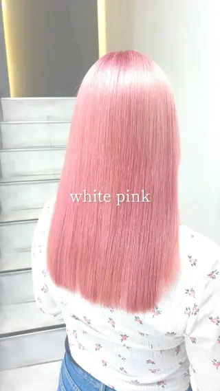 ロング ブリーチ/ ダブルカラー/RYOのヘアスタイル