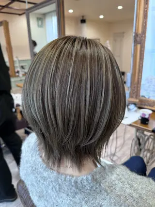 ショート カラー 新越谷noble店長 松本拓也▶◀*.のヘアスタイル