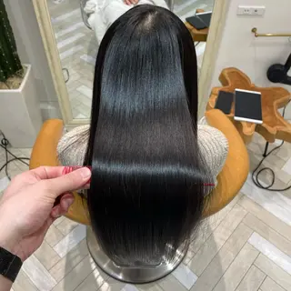 セミロング カラー 新宿/髪質改善/ボブ 韓国レイヤー大重聖斗のヘアスタイル