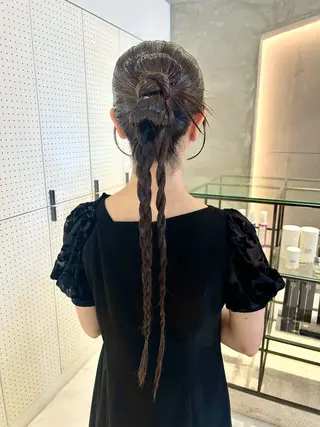 ヘアアレンジ 🎀ヘアセット透明感 /REINA🎀のヘアスタイル