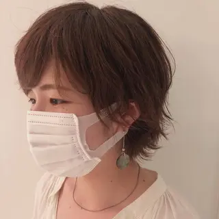 ショート ヤマモト マイのヘアスタイル