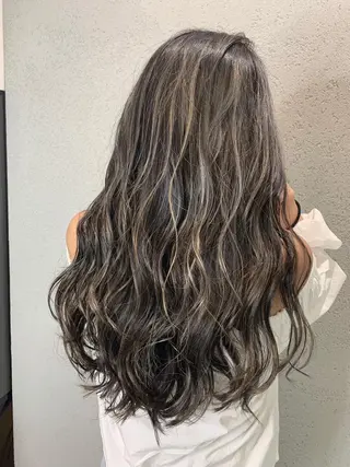 ロング カラー 酸性ストレート/ブリ ーチなし/中村 匠のヘアスタイル