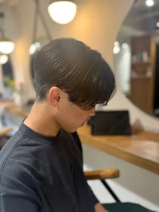 メンズ 塩川ももこ/ 縮毛矯正/ヘアセットのヘアスタイル