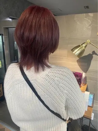 ミディアム ¥0カットモデル募集 ✨川上歩夢💫のヘアスタイル