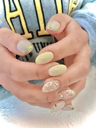 ミディアム cattleya nailのネイルデザイン