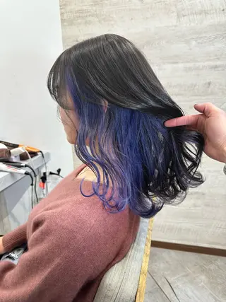 セミロング カラー Fbeauty所属・ブリーチ koheiのヘアスタイル