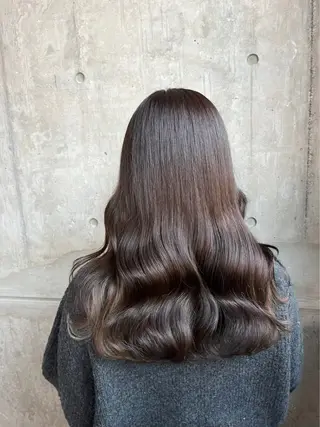 ロング カラー BABY 艶髪暗髪ヘア💖達人のヘアスタイル