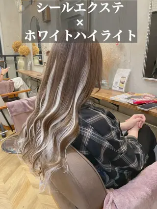 ロング カラー エクステ指名No.1 【店長】橘田のヘアスタイル