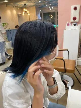 ミディアム カラー 【髪質改善美容師】 KAITOのヘアスタイル